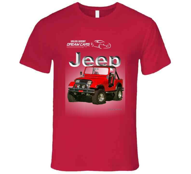 Jeep Wrangler "America's Favorite Off Road Toy" Shirts T-Shirt Smiling Wombat