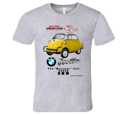 Micro Cars BMW Isetta - T-Shirt T-Shirt Smiling Wombat