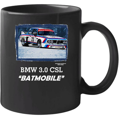 BMW 3.0 CSL - Known as the "Batmobile' - Mugs Collection - Smiling Wombat