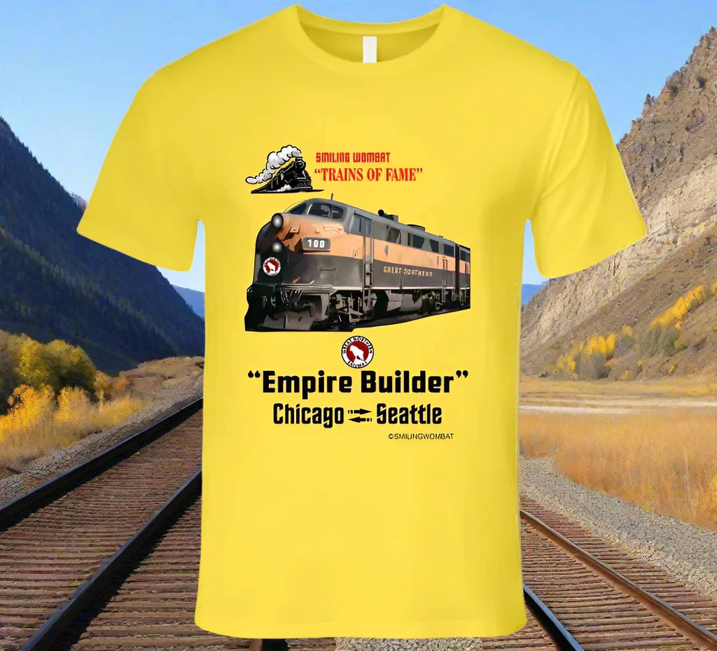 Great Northern Railroad Empire Builder T-Shirt - Shopify
