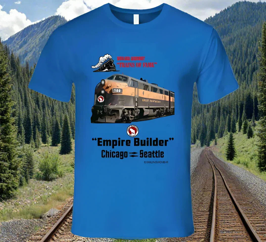 Great Northern Railroad Empire Builder T-Shirt - Shopify