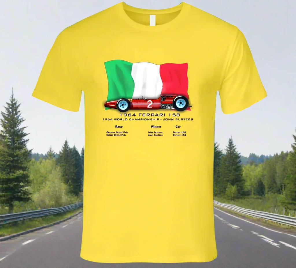 John Surtees Ferrari 1964 T-Shirt - Shopify