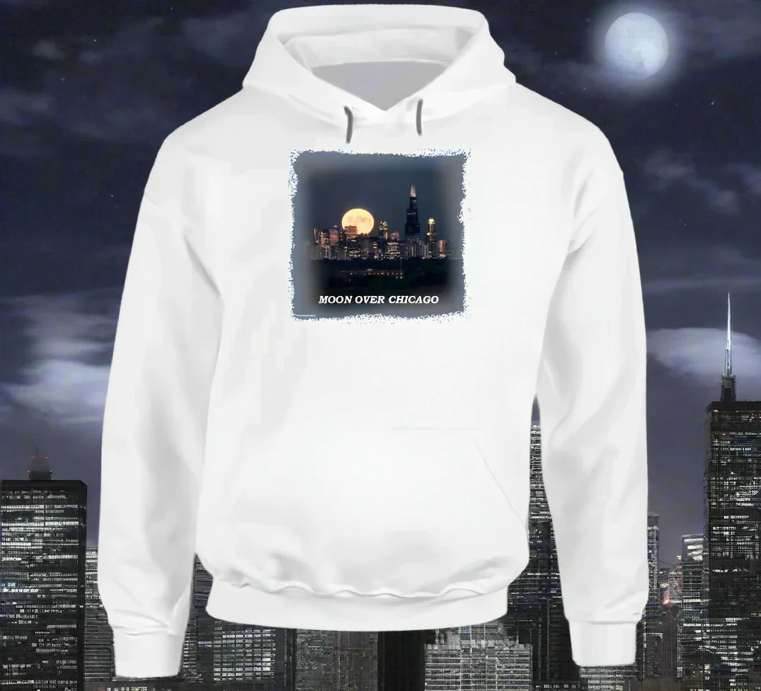 Moon Over Chicago T- Shirt and Sweatshirt Collection - Shopify