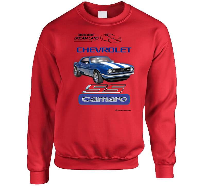 Camaro SS - Classic Chey Pony Car T-Shirt Smiling Wombat
