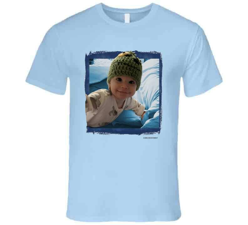 Cute Smile Says It All - Happy Little Guy T -Shirt T-Shirt Smiling Wombat