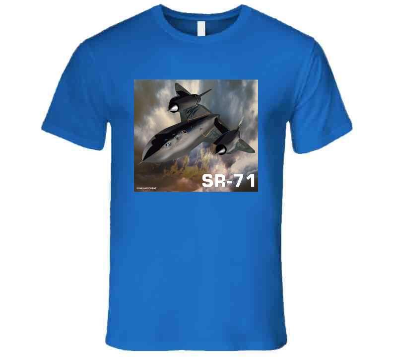 SR-71 "Black Bird" Famous Spy Plane Shirt Collection - Smiling Wombat