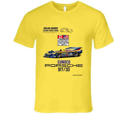 Mark Donohue Porsche 917 30 - Can-Am Killer T-Shirt Smiling Wombat