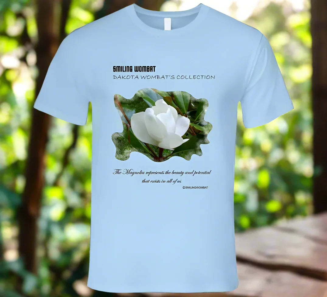 Beautiful Magnolia Flower - Premium T-Shirt - Shopify