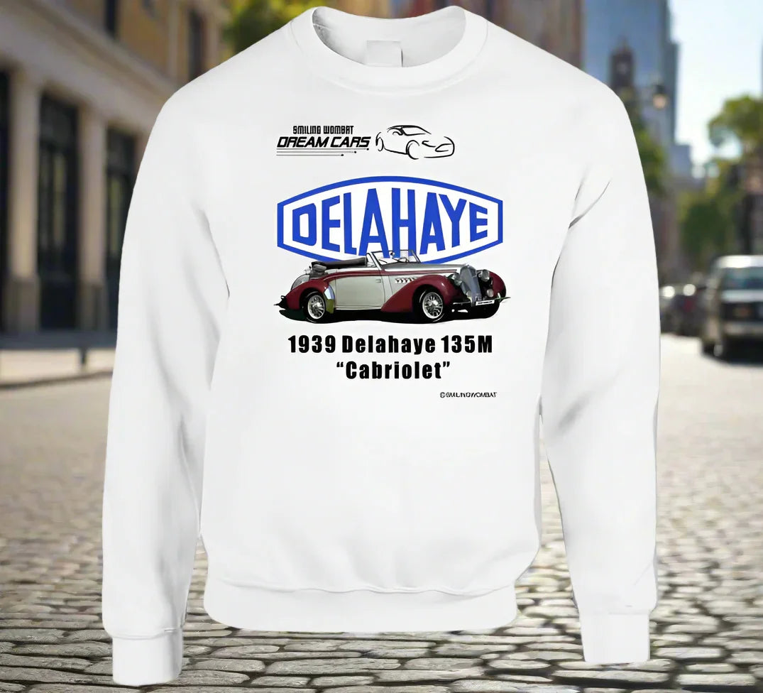 Delahaye 1939 - 139M "Cabriolet" Classic French Car - Shirts - Shopify