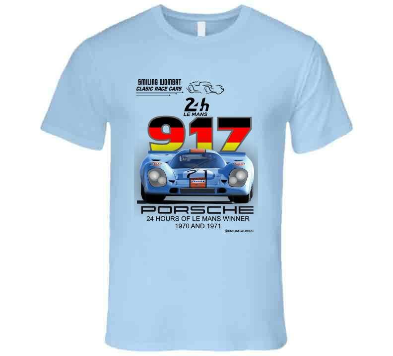 1970 Porsche 917K - Le Mans Winner T-Shirt Smiling Wombat