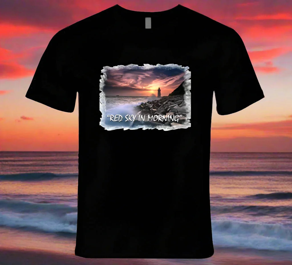 Red Sky In Morning T-Shirt and Sweatshirt Collection - Shopify