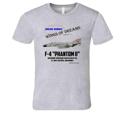 F4 Phantom 2 - T-Shirt - Smiling Wombat