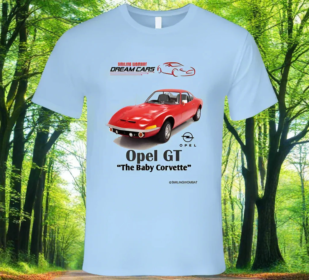 Opel GT "Baby Corvette" T Shirt - Shopify
