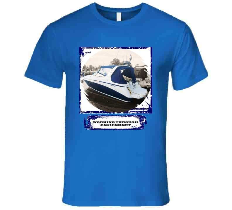 Chris Craft Boat - The Perfect Way to Spend Your Working Retirement - T Shirt Collection - Smiling Wombat