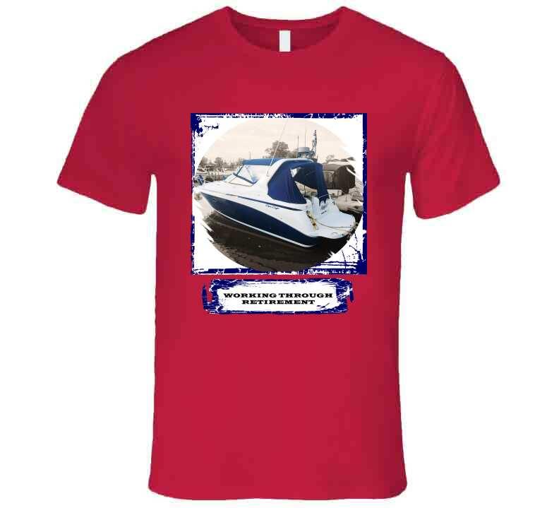 Chris Craft Boat - The Perfect Way to Spend Your Working Retirement - T Shirt Collection Smiling Wombat