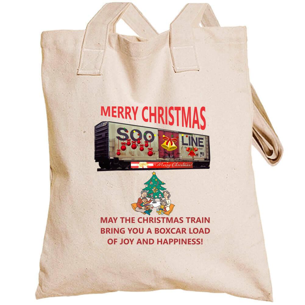 The Christmas Train - Bringing you a Boxcar of Fun T-Shirt T-Shirt Smiling Wombat
