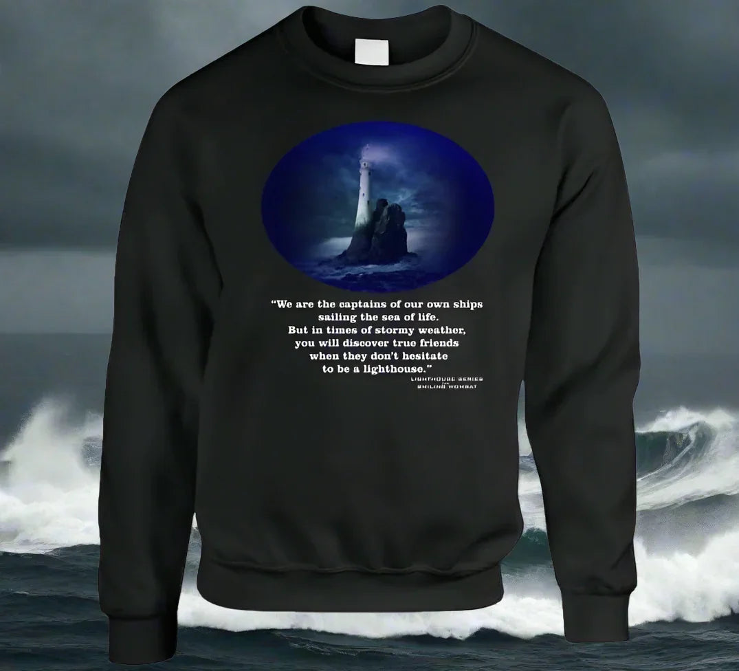 Lighthouse In Stormy Weather Shirt Collection - Shopify