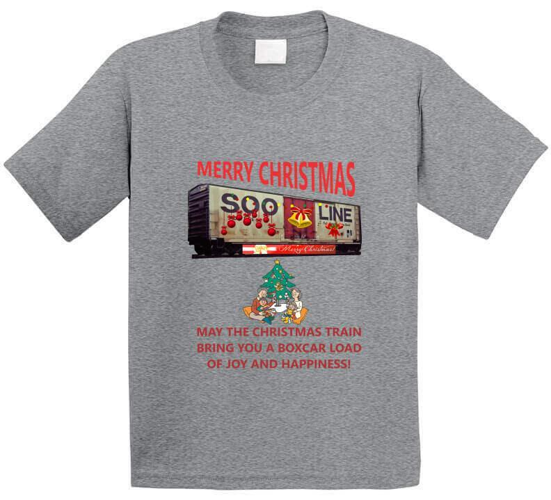 The Christmas Train - Bringing you a Boxcar of Fun T-Shirt - Shopify