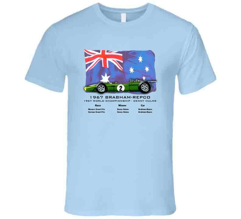 Brabham F1 1967 Brabham Repco T Shirt Smiling Wombat