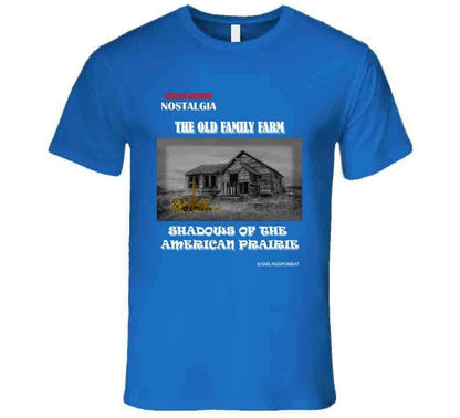 Family Farm Vanishing American Tradition - T-Shirt - Smiling Wombat