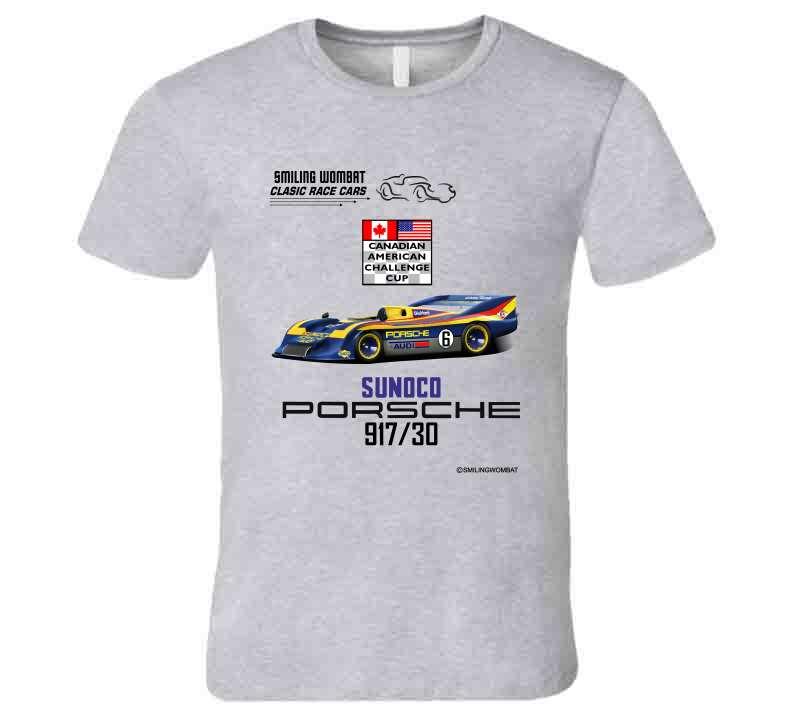 Mark Donohue Porsche 917 30 - Can-Am Killer T-Shirt Smiling Wombat