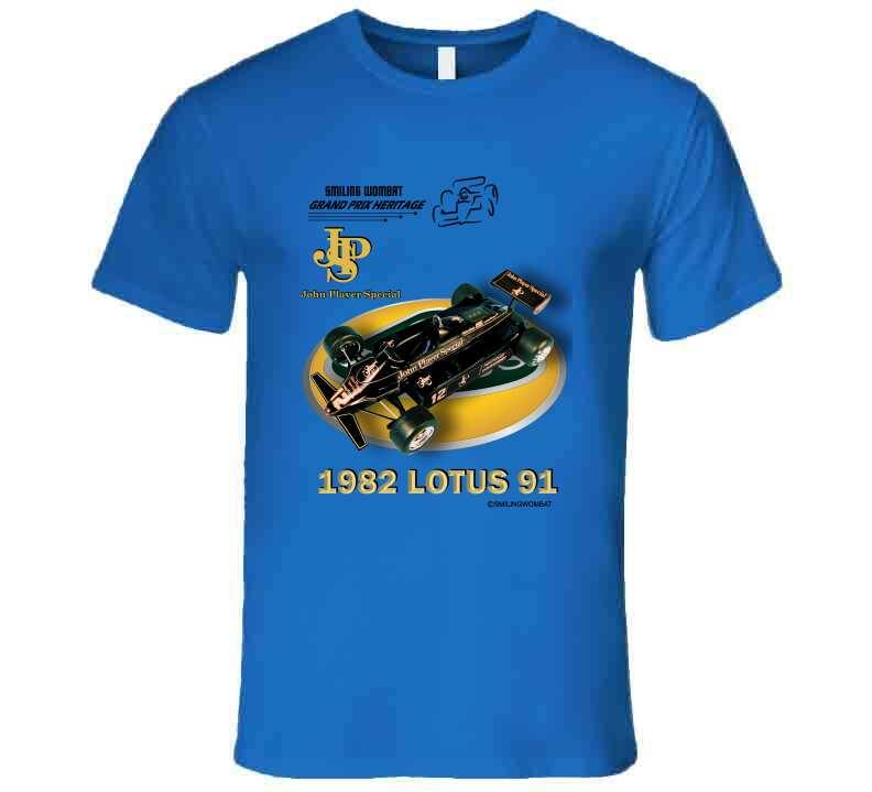 Lotus 91 JPS Special | T-Shirts | Sweats | Hoodies | Smiling Wombat