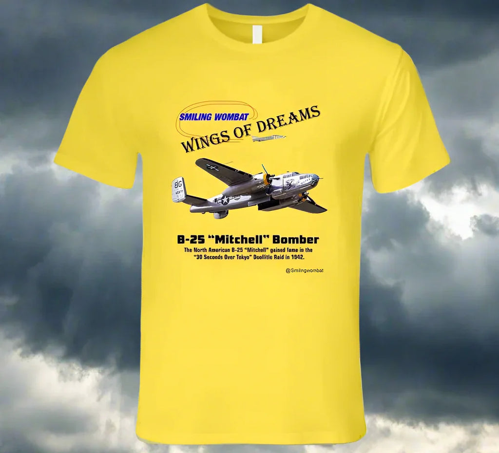 B25 Mitchell Bomber T Shirt - Shopify
