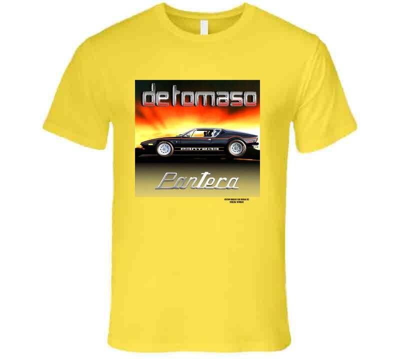 De Tomaso Pantera -Colorful T-Shirt Collection by Smiling Wombat - Smiling Wombat