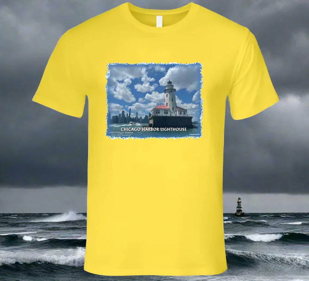 Chicago Harbor Lighthouse T-Shirt and Sweatshirt Collection - Shopify