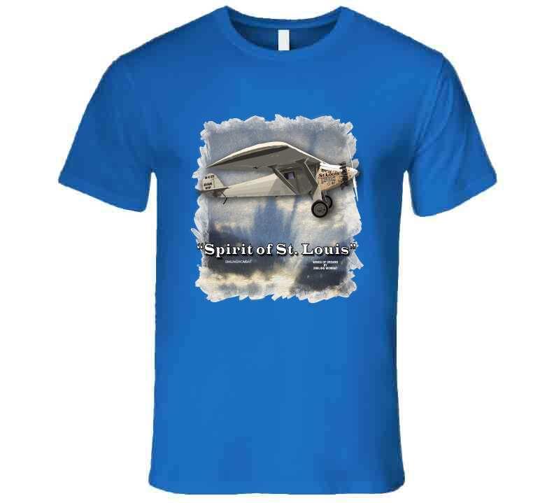 Spirit Of St. Louis - T Shirt Collection - Smiling Wombat