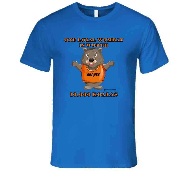 A Wombat -Wombats Are Very Loyal T-Shirt T-Shirt Smiling Wombat
