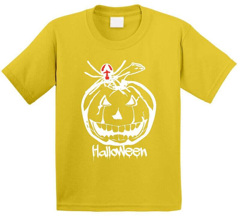 Scary Pumpkin Carving - Smiling Wombat "Scary Pumpkin" T-Shirt - Shopify
