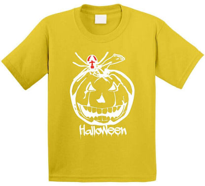 Scary Pumpkin Carving - Smiling Wombat "Scary Pumpkin" T-Shirt - Smiling Wombat