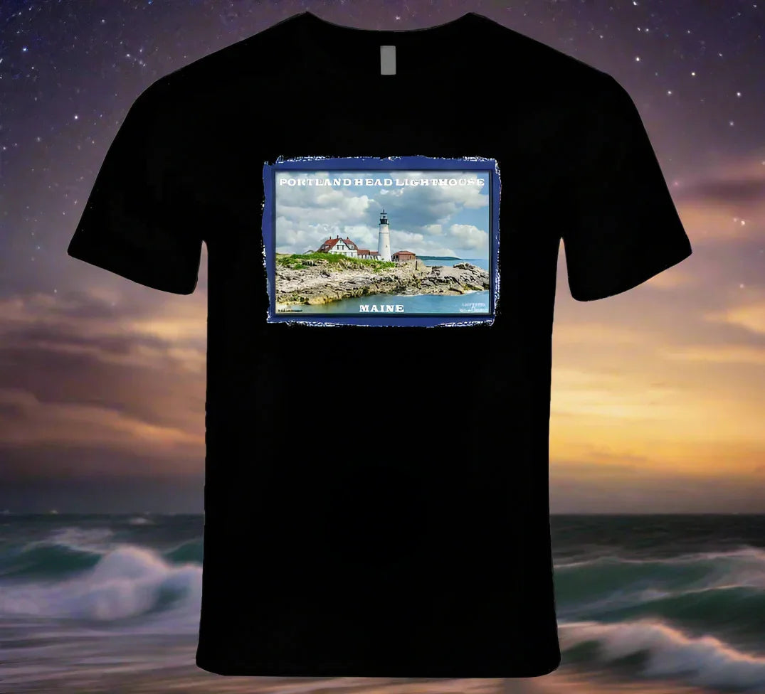 Historic Portland Head Lighthouse - T Shirt Collection - Shopify