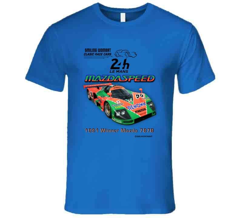 Mazda 787B | Mazdaspeed | T-Shirts and Sweatshirts | Smiling Wombat