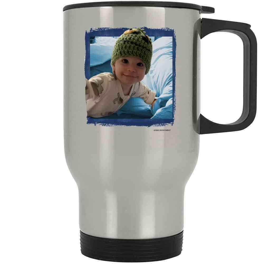 Little Smiles Says It All - Happy little Guy Mug Collection Mugs Smiling Wombat
