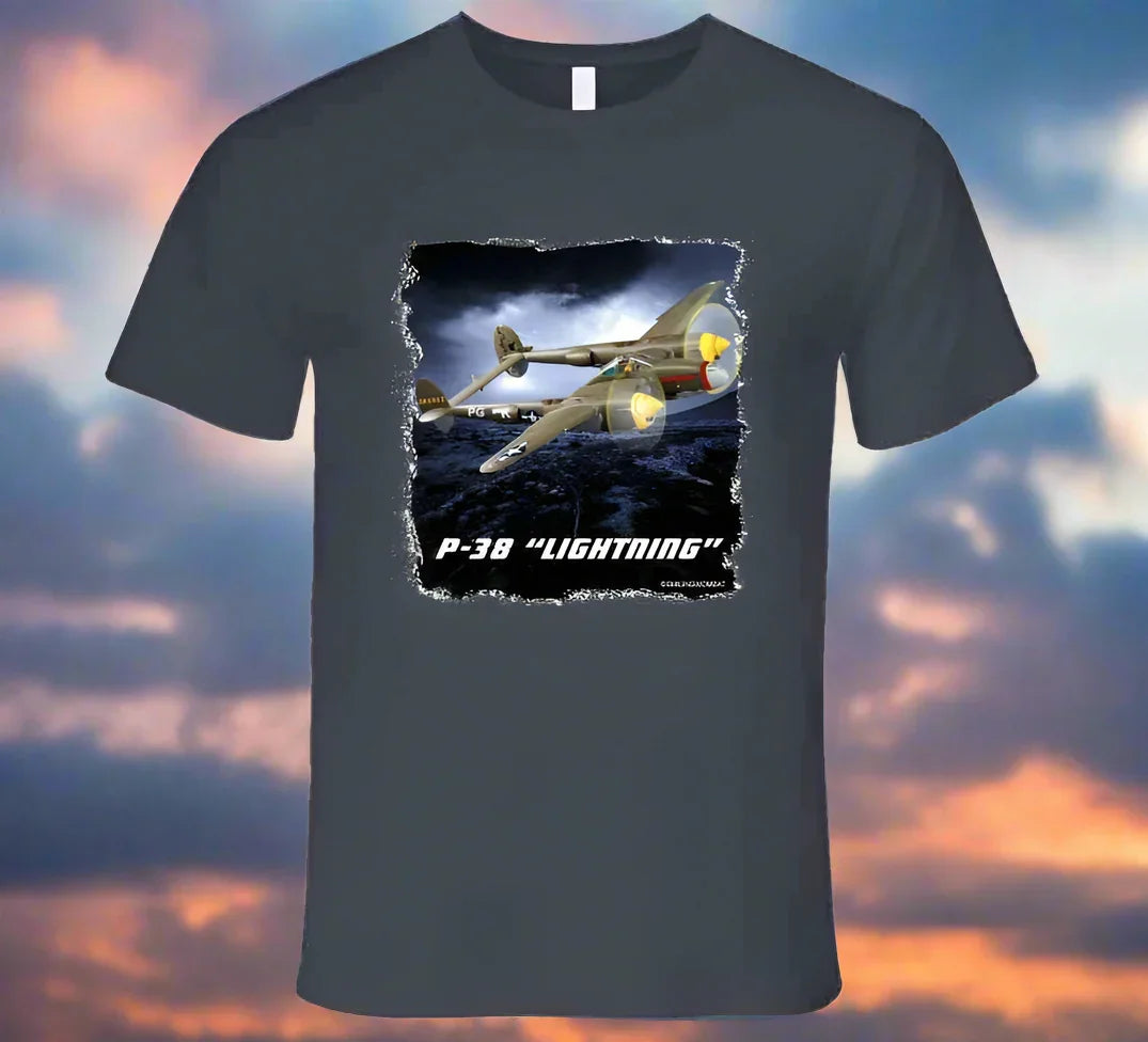 P38 Lightning Famous WW2 Fighter - Shirt Collection - Shopify