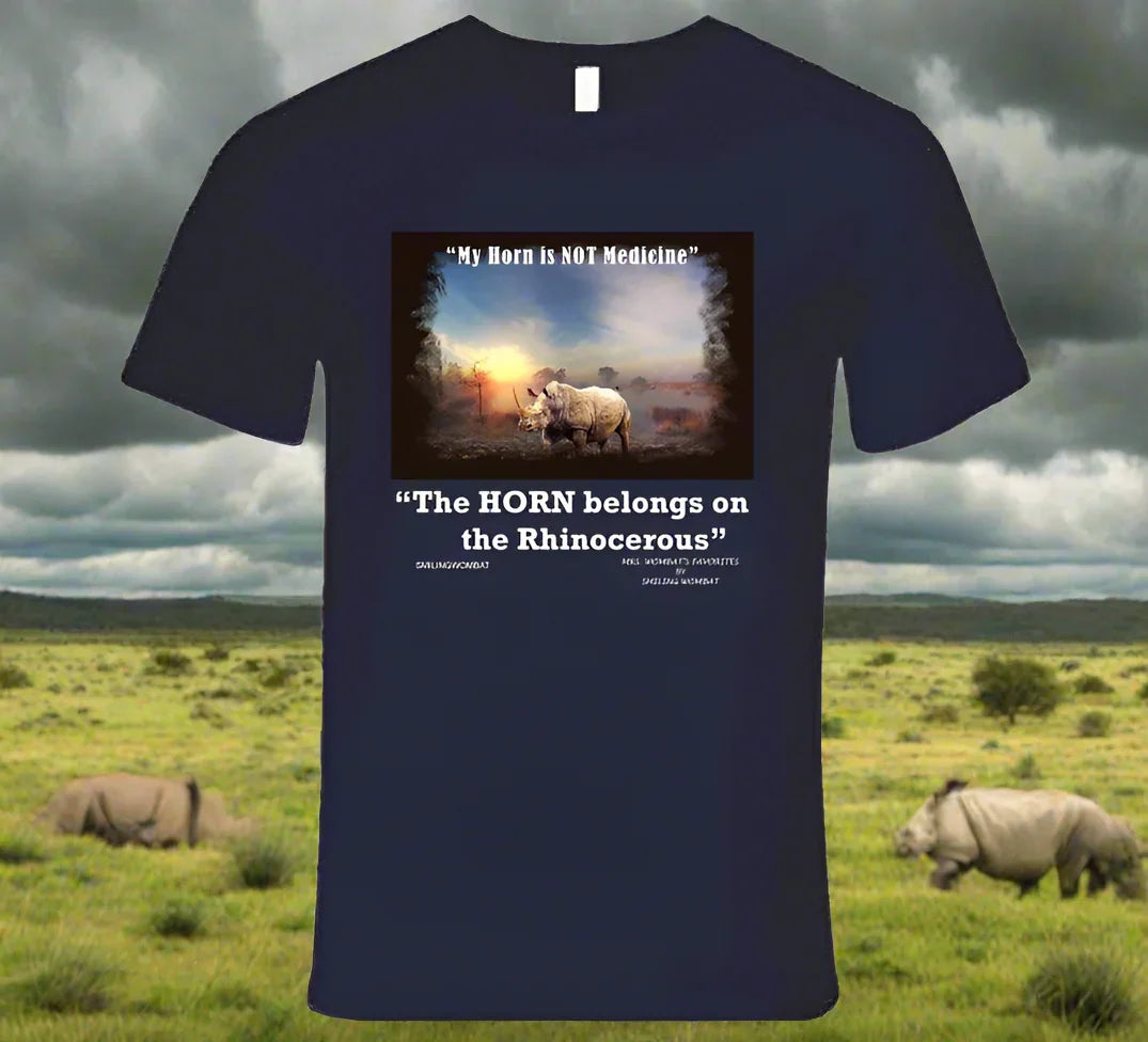 Save The Rhino's T Shirt Collection - Smiling Wombat - Shopify