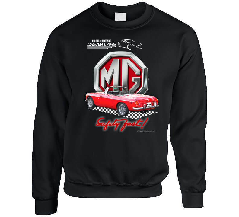 MGB Convertible-or as the British say "Roadster" T-Shirt Smiling Wombat