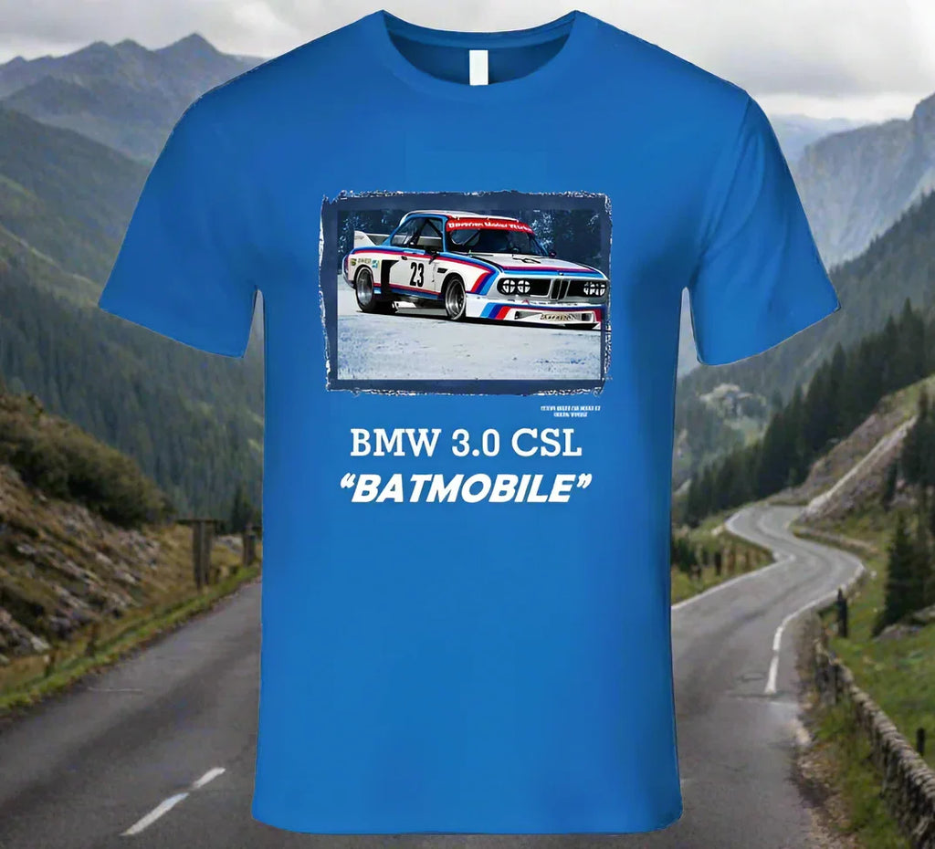 BMW 3.0 CSL - The Famous "Batmobile" - T Shirt - Shopify