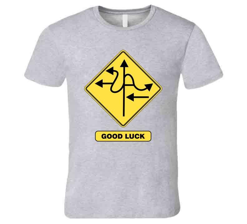 Crossroads in life T-Shirt T-Shirt Smiling Wombat