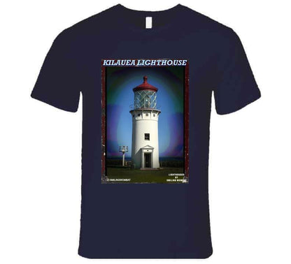 Kilauea Lighthouse T Shirt Collection - Smiling Wombat