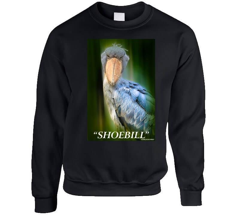 Shoebill Fantastic African Bird - Shirt Collection - Smiling Wombat