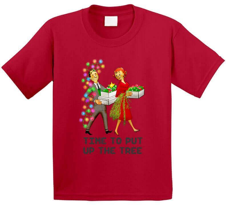 Christmas Tree Lights - for the Family Christmas Tree T-Shirt - Shopify