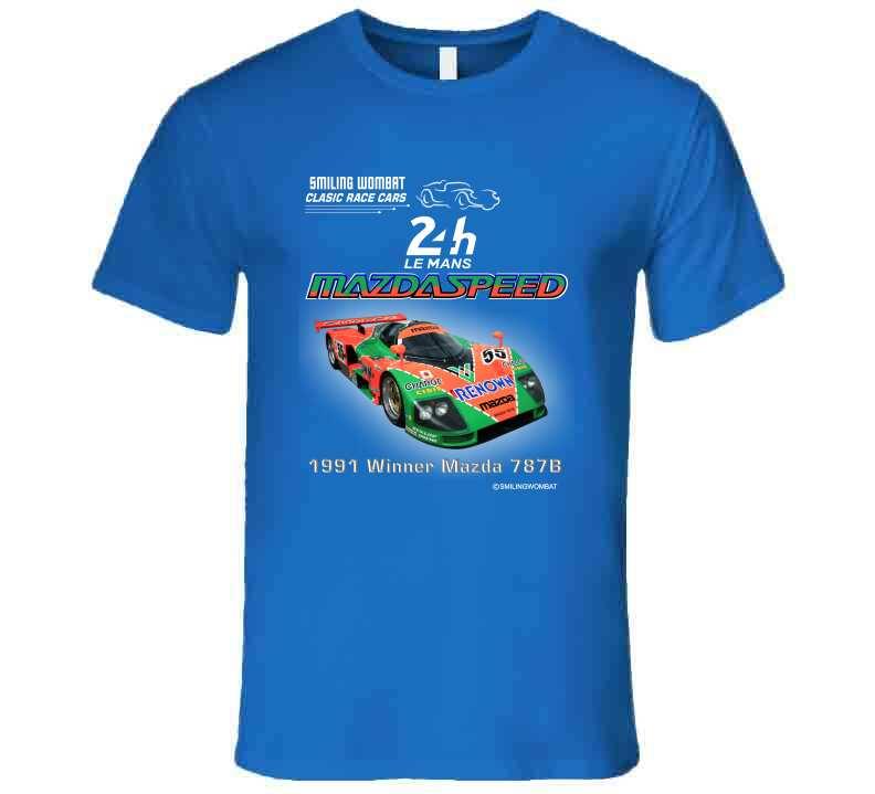 Mazda 787B - MazdaSpeed - - T's and Sweats T-Shirt Smiling Wombat