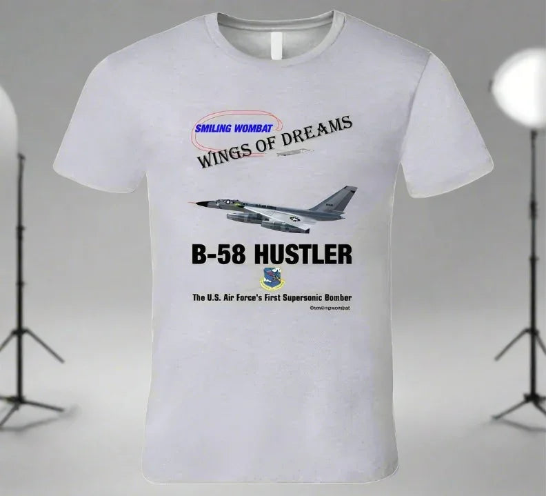 B58 Hustler Bomber T Shirt - Shopify