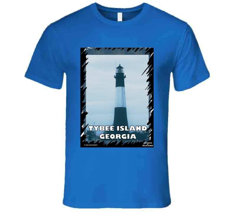 Tybee Island Historic Lighthouse - T Shirt Collection - Smiling Wombat