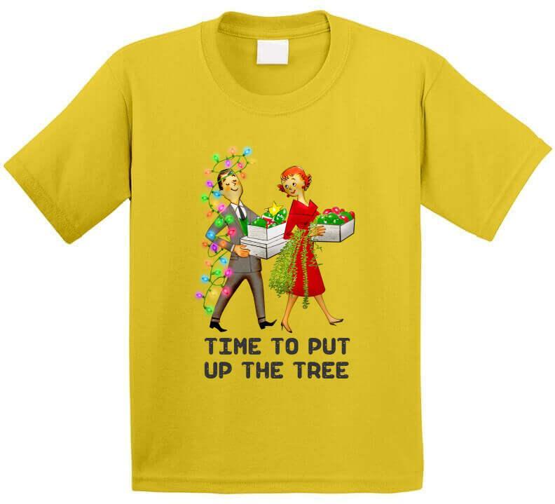 Christmas Tree Lights - for the Family Christmas Tree T-Shirt - Shopify