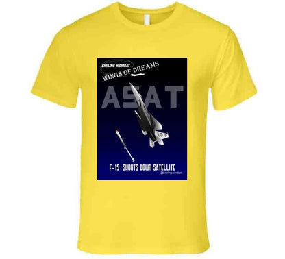 F15 Satellite Killer - "ASAT" T-Shirt - Smiling Wombat
