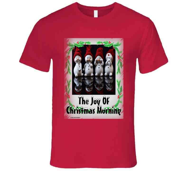 Joy Of Christmas Morning - T-Shirt collection T-Shirt Smiling Wombat